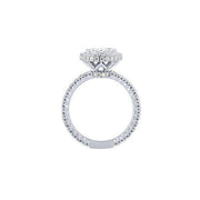 14k White Gold 2.00 ctw Round Diamond Bridal Set