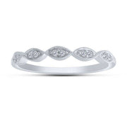 14K WHITE GOLD 0.38 CTW Diamond Composite Bridal Set