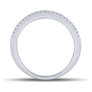 10k White Gold 0.33 ctw Diamond Anniversary Band