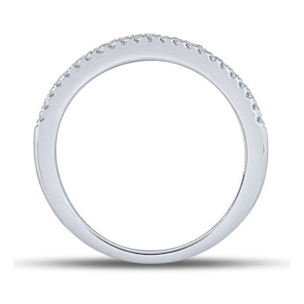 10k White Gold 0.33 ctw Diamond Anniversary Band