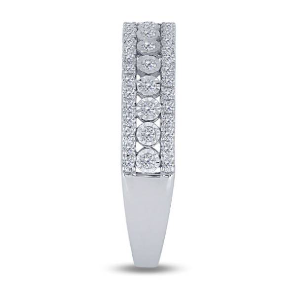 10k White Gold 0.33 ctw Diamond Anniversary Band