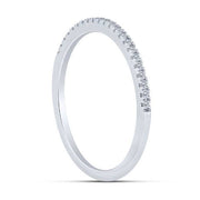 10k white gold 0.11 ctw Diamond Fashion Anniversary Band