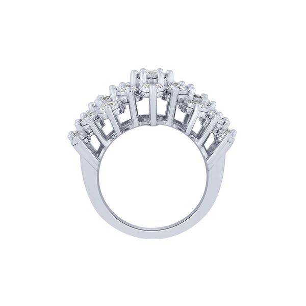 10k white gold 2.00 ctw Diamond Ladies Anniversary Band