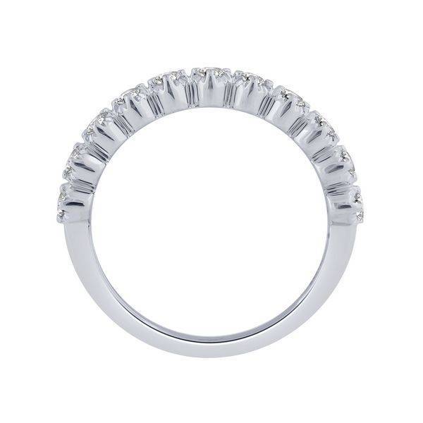 14K White Gold 0.33ctw Dimond Anniversary Band