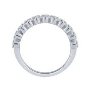 14k white gold 0.330ctw Dimond Anniversary Band