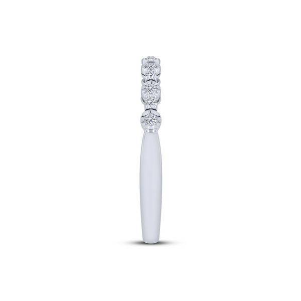 10k white gold 0.16 ctw Classic Diamond anniversary Band