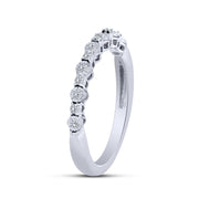 10K White Gold 0.16 CTW Diamond Band