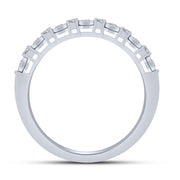 10K White Gold 0.16 CTW Diamond Band