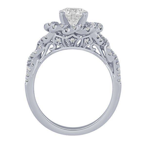 14K White Gold 1.50 ctw Diamond Engagement Ring