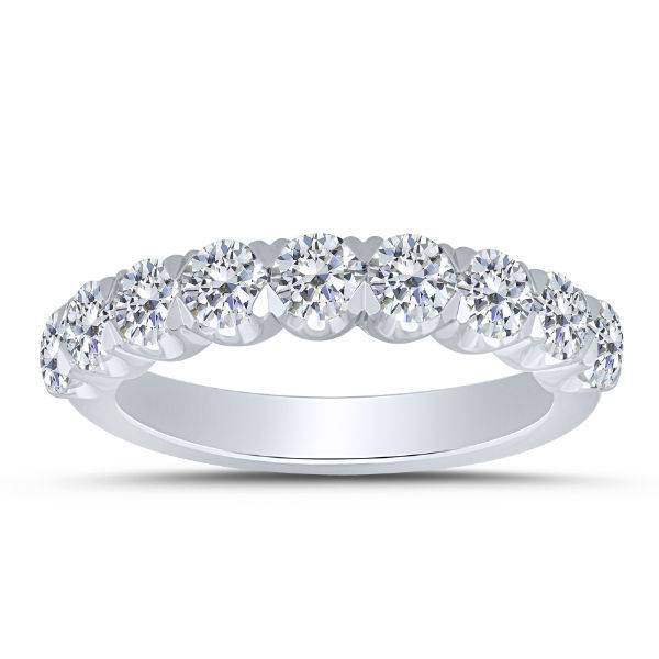 14k white gold 1.49 ctw diamond Anniversary Band