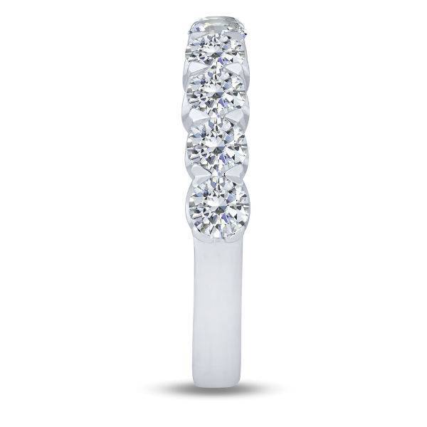 14k white gold 1.49 ctw diamond Anniversary Band