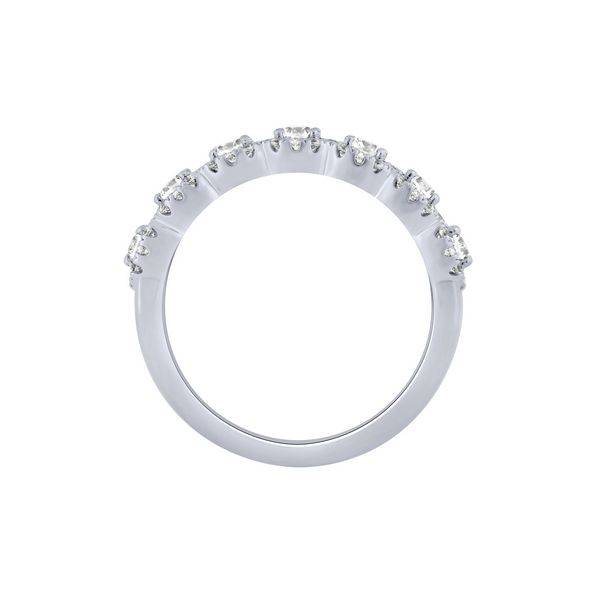 10k white gold 1.00 ctw diamond Anniversary Band