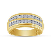 10k Yellow Gold 0.25 ctw Diamond men's Ring