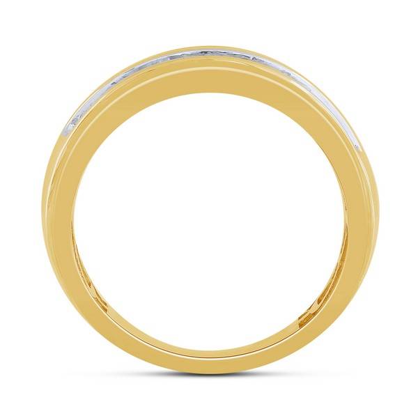 10k Yellow Gold 0.25 ctw Diamond men's Ring