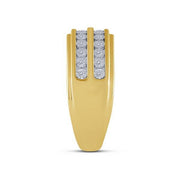 10k Yellow Gold 0.25 ctw Diamond men's Ring