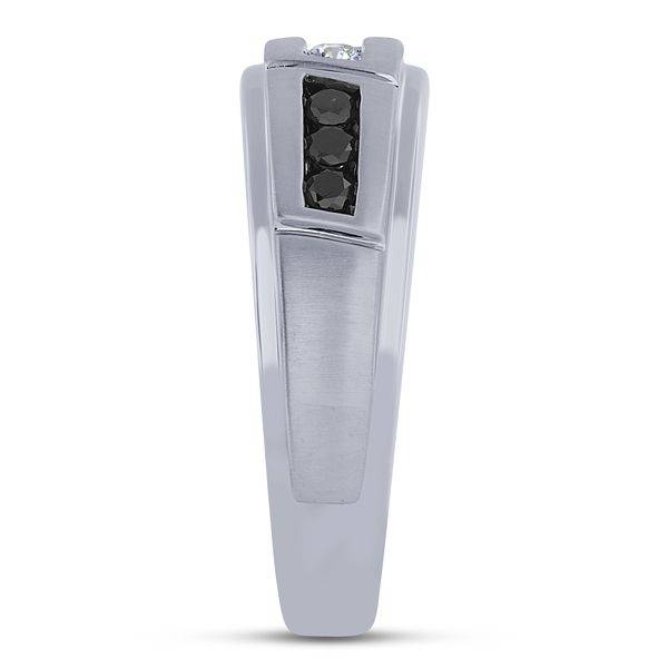 14k white gold 0.50 ctw Diamond Men's Band