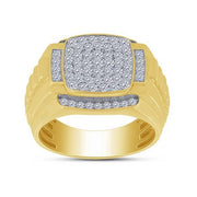 10k yellow gold 0.95 ctw Diamond men's Ring