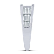 14K WHITE GOLD 1.22 CTW Diamond Semi Mount
