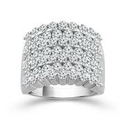 10K White Gold 3 CTW Fashion Band
