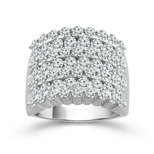 10K White Gold 3 CTW Fashion Band