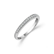 10K WHITE GOLD 1.5 CTW Diamond Round Bridal Set