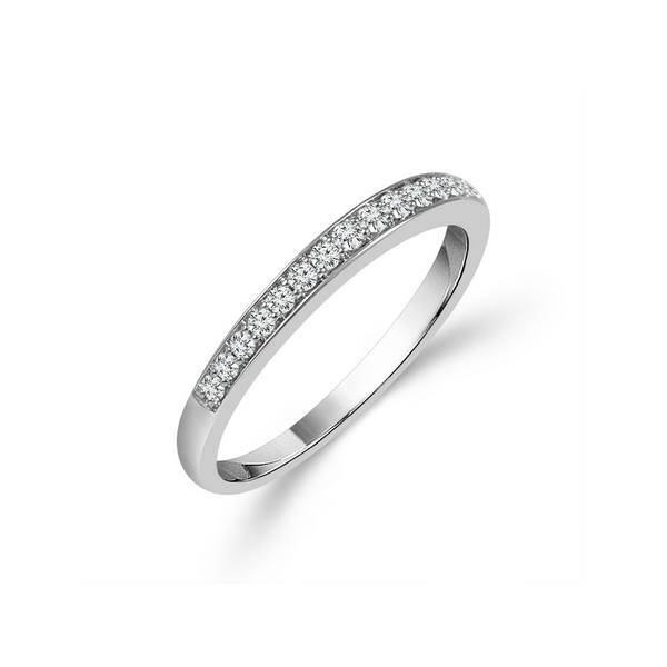 10K WHITE GOLD 1.5 CTW Diamond Round Bridal Set
