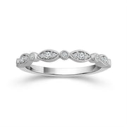 14K White Gold 0.625 Ctw Diamond Pear Bridal Set