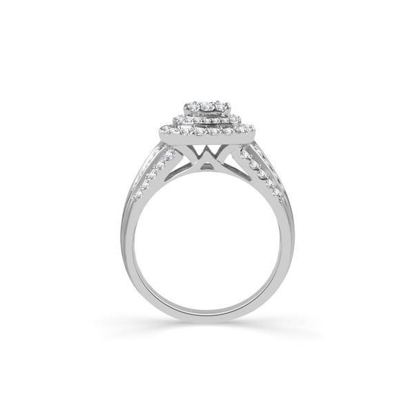 10K White Gold 2.00 CTW DIAMOND Engagement Ring