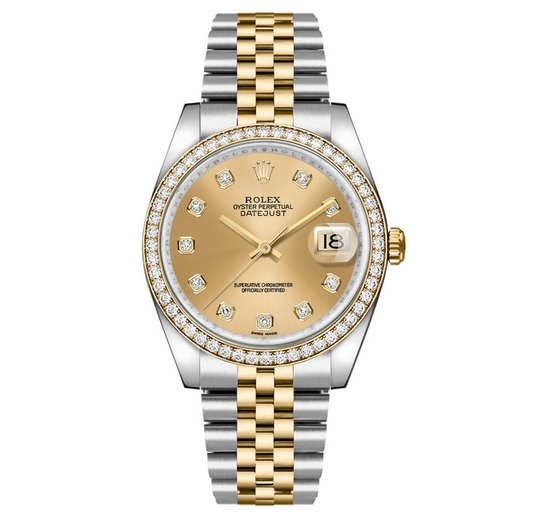 Rolex 36mm 14K Two Tone Stainless Steel