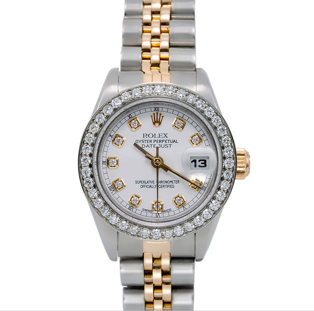 Rolex  18k two tone stainless steel date 26mm
