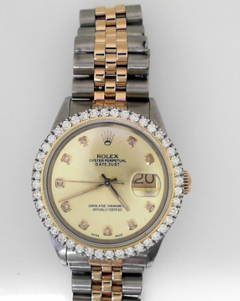 Rolex 36MM 18K TWO TONE STAINLESS STEEL