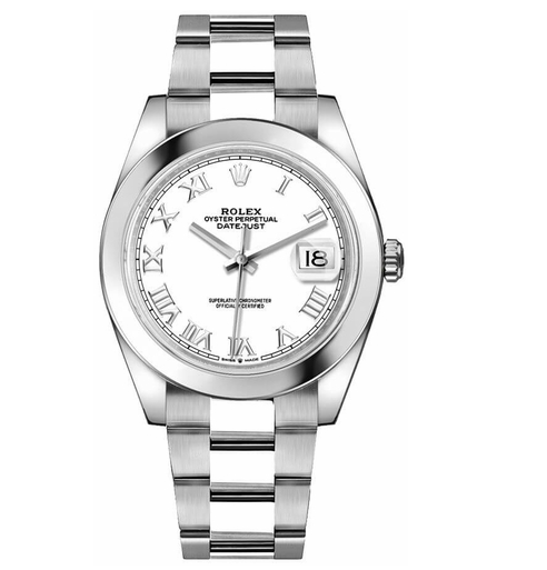 Rolex Datejust Stainless Steel 41MM Non Fluted Bezel