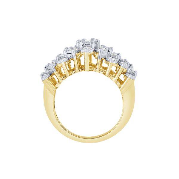 10k Yellow Gold 1.00 ctw Diamond Anniversary Band