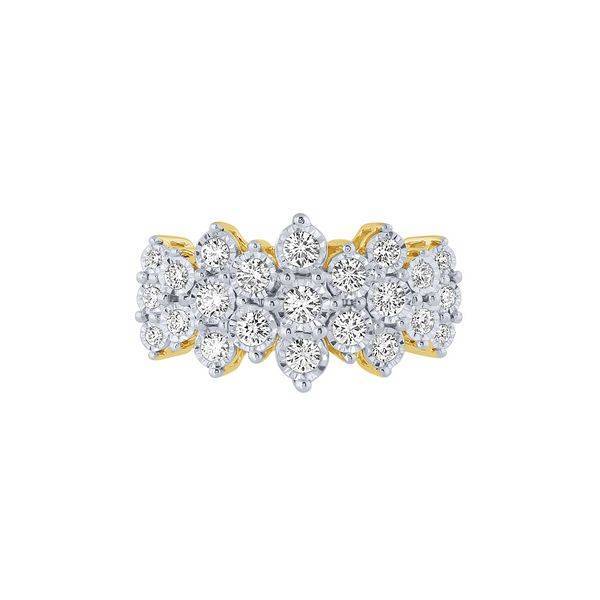 10k Yellow Gold 1.00 ctw Diamond Anniversary Band