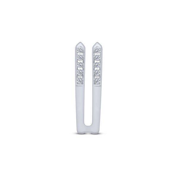 14k white gold 0.50 ctw Diamond ring guard