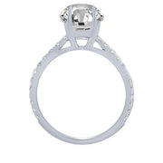 14K WHITE GOLD 0.40 CTW Diamond Semi Mount Engagement Ring