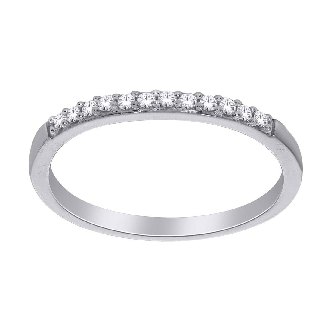 10K White Gold 0.50 ctw Diamond Cushion Bridal Set