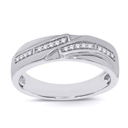 14K WHITE GOLD 0.40 CTW DIAMOND TRIO set