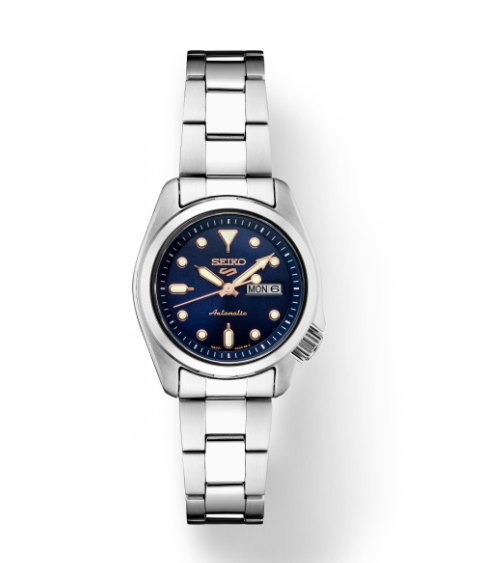 SEIKO 5 SPORTS LDS SS Blue Dial 100M