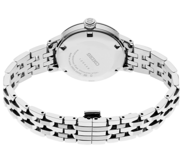 Presage SS Automatic Light Blue Dial w/ Diamond Markers
