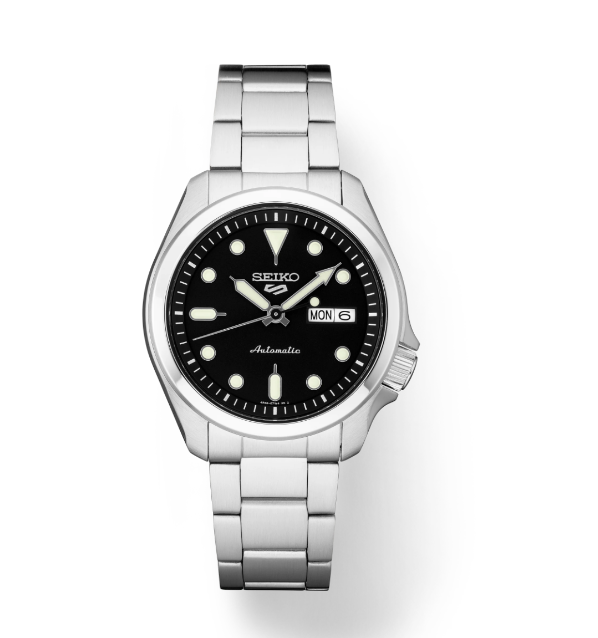 Seiko 5 Sports SS Automatic Black Dial
