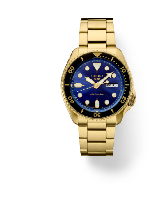 Seiko 5 Sports SGP Automatic Blue Dial – Paramount Jewelers LLC