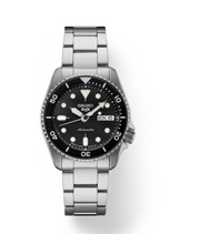 Seiko 5 Sports SS Automatic Black Dial