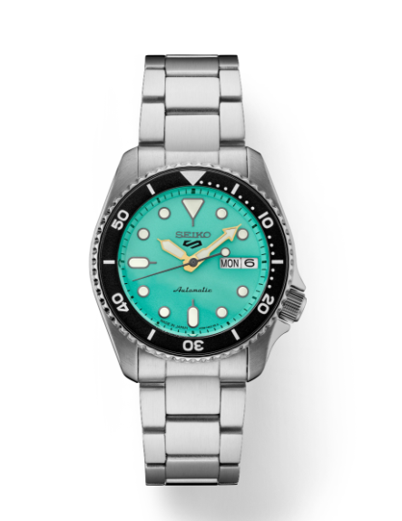 SEIKO 5 Sports Vibrant Green Dial Automatic Men's Watch