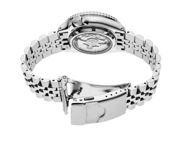 Seiko 5 Sports SS Automatic GMT Black Dial