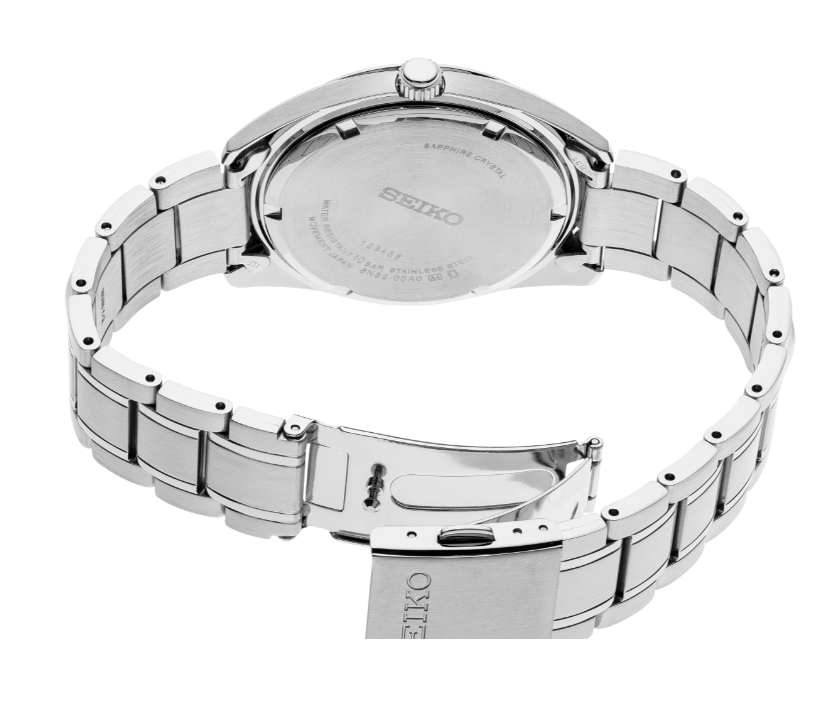 Essentials Ss Analog Blue Dial