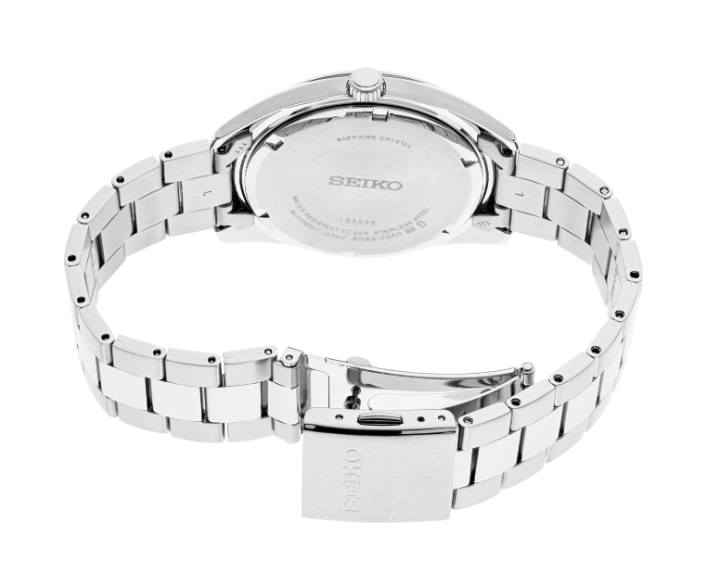 Essentials Ss Analog Charcoal Dial