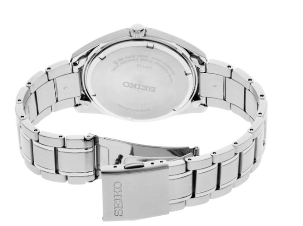 Essentials SS Quartz GREEN DIAL