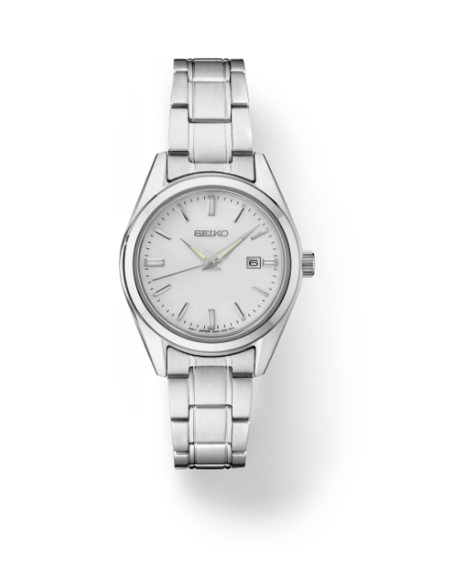 Essentials SS Analog Silver Dial