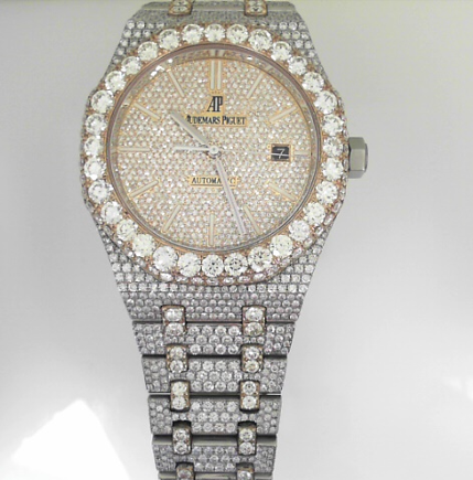 Audemars Piguet Royal Oak Two Tone 27.7Ct diamond
